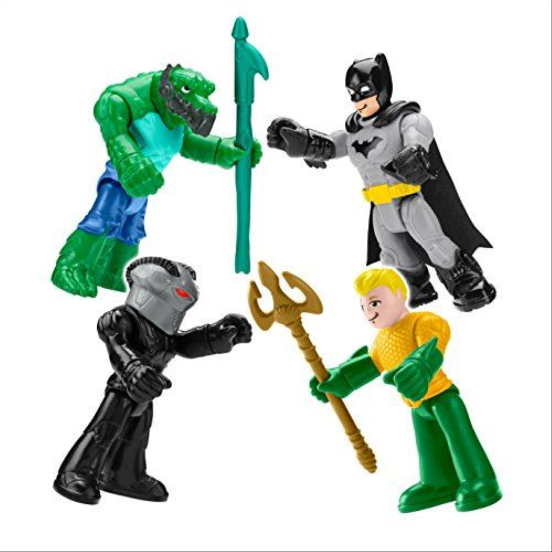Fisher-Price Imaginext DC Super Friends Heroes & Villains Batman & Aquaman - Maqio