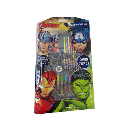 Avengers 70 Piece Colouring Art Kit - Maqio
