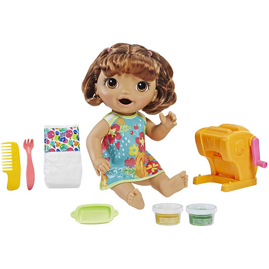 Baby Alive Snackin' Shapes Baby with Brown Hair E3696 - Maqio
