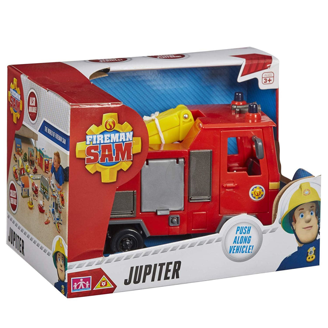 Character Gaming Fireman Sam Jupiter Fire Truck Vehicle Toy - Maqio