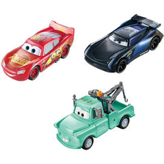 Disney Pixar Cars Colour Changers Lightening McQueen Mater & Jackson Storm 3 Pack