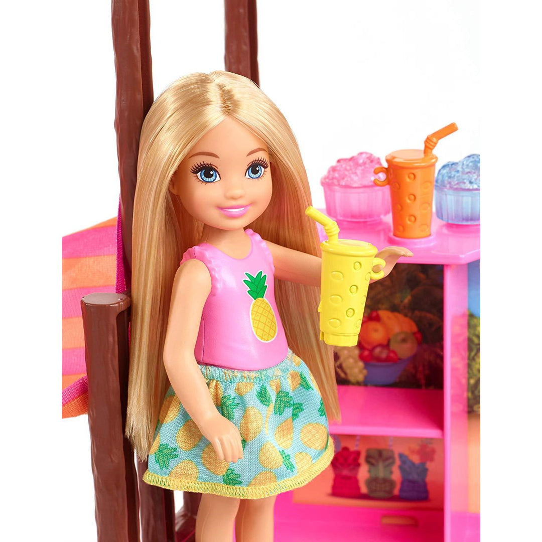 Barbie FWV24 Chelsea Tiki Playset with Small Blonde Doll - Maqio