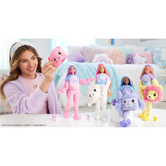 Barbie Cutie Reveal Doll & Lamb Plush Costume & 10 Surprises