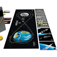 Apollo Collaborative Game Inspired by NASA Moon Missions Board Game