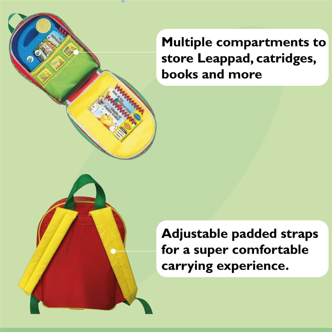 LeapFrog My First LeapPad Blue and Red Kids' Backpack - Maqio