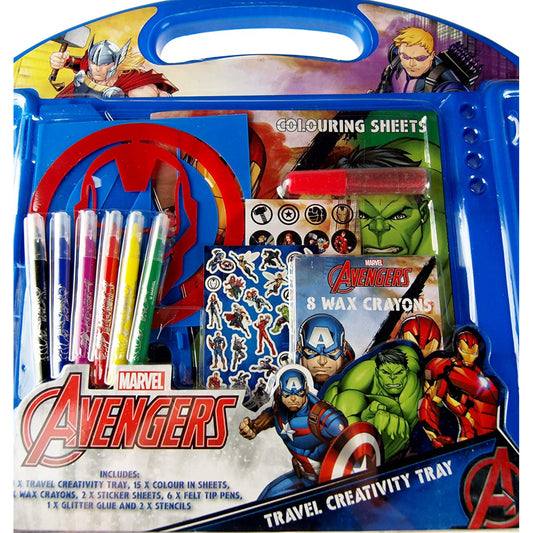 Avengers Marvel Activity Desk in Blue and Large Size