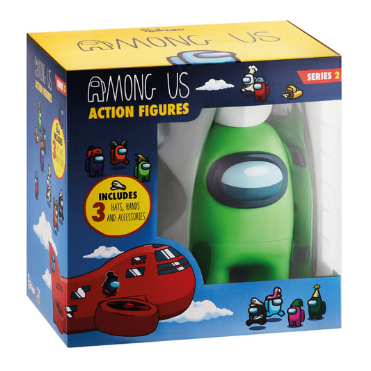 Among Us Series 2 Action Figure Crewmate 17cm 3 of 4 to Collect - Green