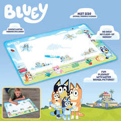 Bluey Aquamagic Art Mat Preschool Toy