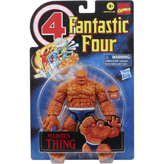 Marvel Fantastic Four Legends Series 6in Retro Action Figure - The Thing