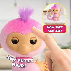 Fingerlings Interactive Pet - Pink Harmony Monkey