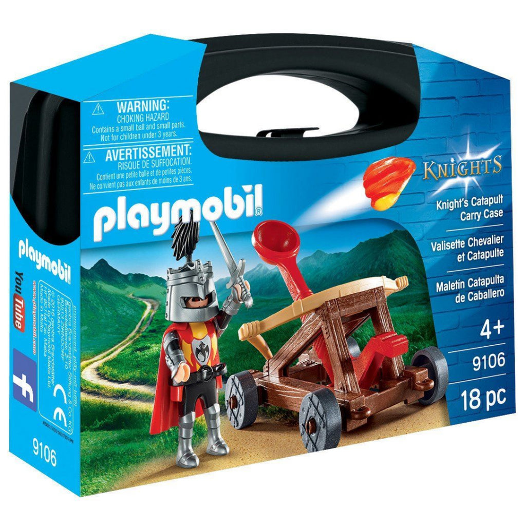 Playmobil 9106 Briefcase Knight Catapult - Maqio