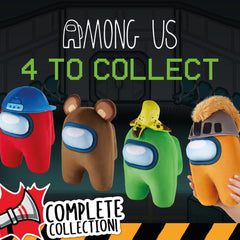 Among Us Series 2 Huggable Plush Crewmate Figure 30cm - Green & Banana