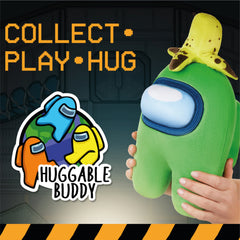 Among Us Series 2 Huggable Plush Crewmate Figure 30cm - Green & Banana