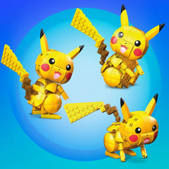Mega Construx Pokemon Pikachu Building Set Compatible Bricks 4 inch