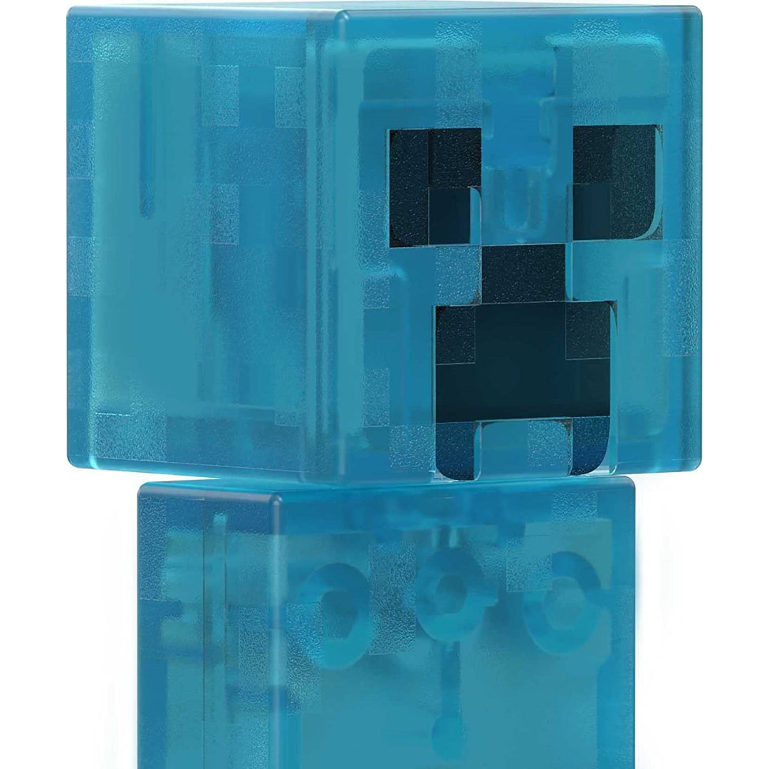 Minecraft Creeper Action Figure 3.25 In With 1 Build A Portal Piece & 1  Accessory Green