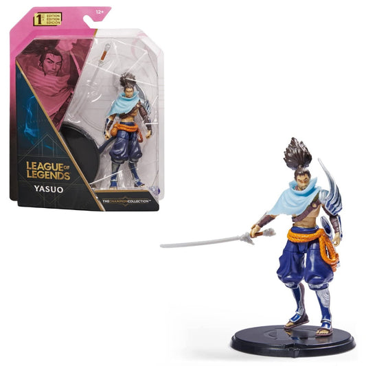 League of Legends The Champion Collection 4in Yasuo Collectible Figure