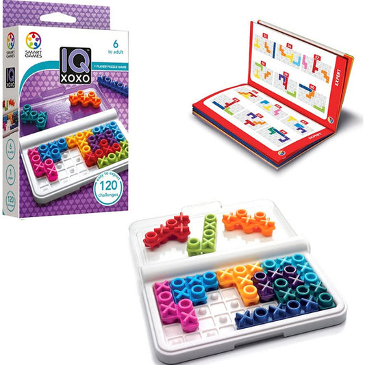 Smart games IQ XOXO Puzzle Game with 120 Challenges