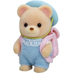 Sylvanian Families Bear Baby Figure and Accessories