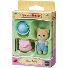 Sylvanian Families Bear Baby Figure and Accessories
