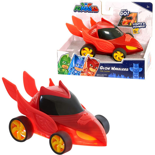 PJ Masks Deluxe Glow Wheelers Owlette Mobile & Action Figure
