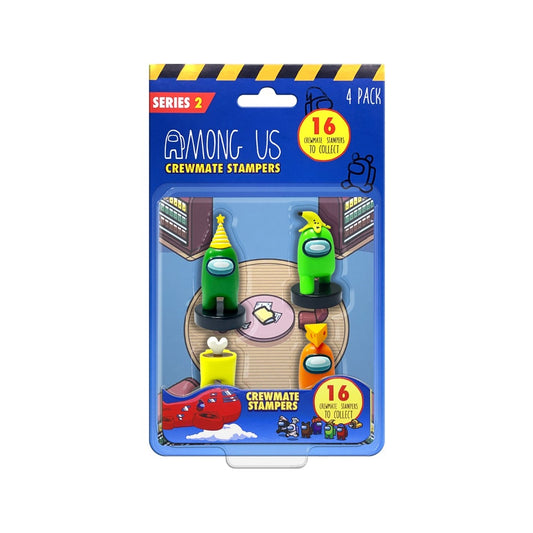 Among Us Series 2 Crewmate Stampers 4-Pack - Box 1