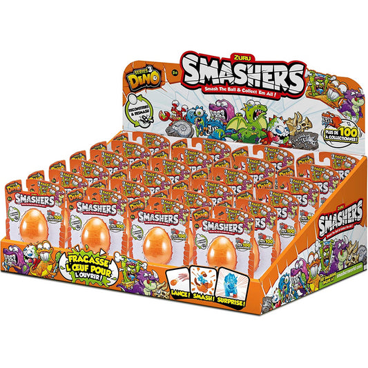 Zuru Smashers Container Pack of 1 Dinosaur Toy Blind Random