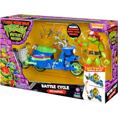 Teenage Mutant Ninja Turtles - Battle Cycle With Raphael Figure