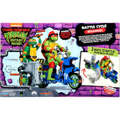 Teenage Mutant Ninja Turtles - Battle Cycle With Raphael Figure