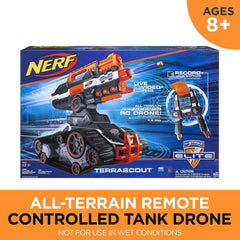 Nerf N-Strike Elite TerraScout All-Terrain Remote Controlled Tank Drone - Maqio