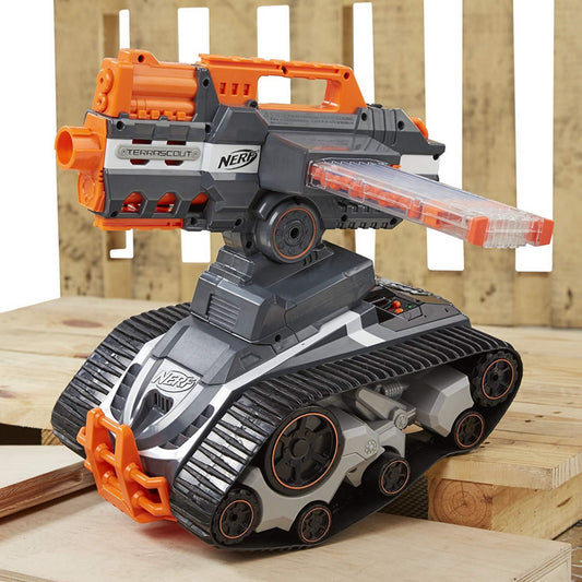 Nerf N-Strike Elite TerraScout All-Terrain Remote Controlled Tank Drone - Maqio