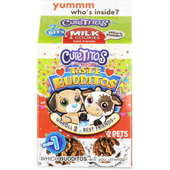 Cutetitos Taste Budditos 2 Pack Cuddly Plush - Milk N Cookies