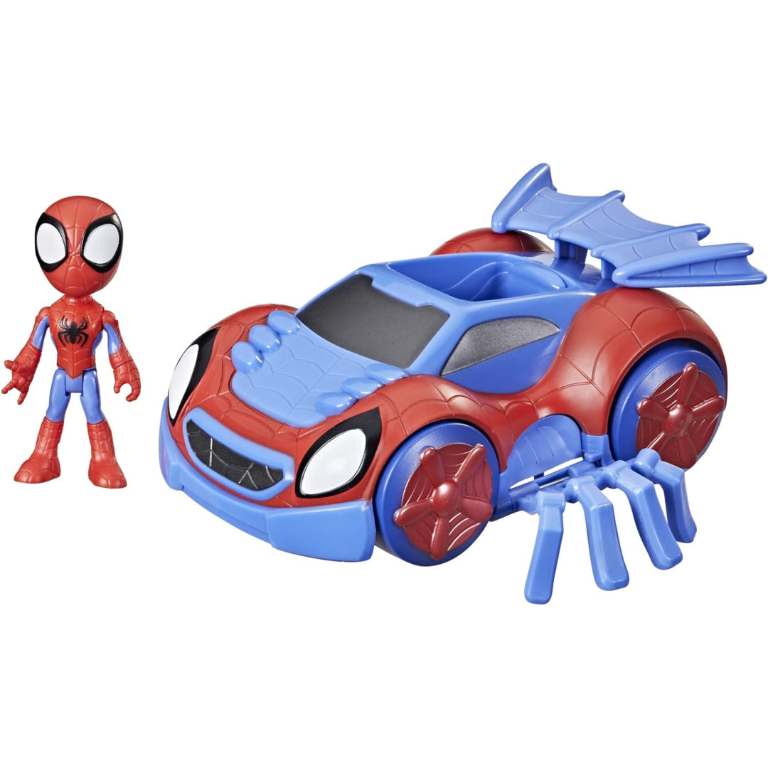 Hasbro Marvel Spider-Man Web Splashers Crawl N' Blast Spider with 4-in  Spider-Man Action Figure