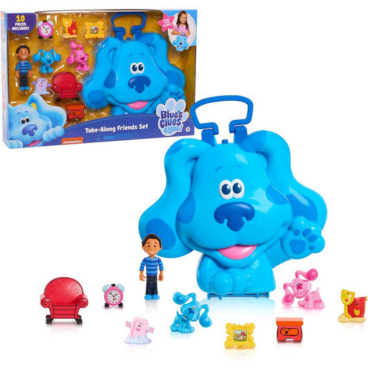 Blues Clues & You Take-Along Friends Playset