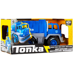 Tonka Mighty Metal Fleet 8" Truck Toy Garbage Die-Cast Push Truck