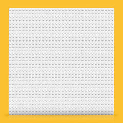 Lego Classic Winter Construction Baseplate White 25 cm X 25 cm 11010