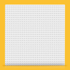 Lego Classic Winter Construction Baseplate White 25 cm X 25 cm 11010