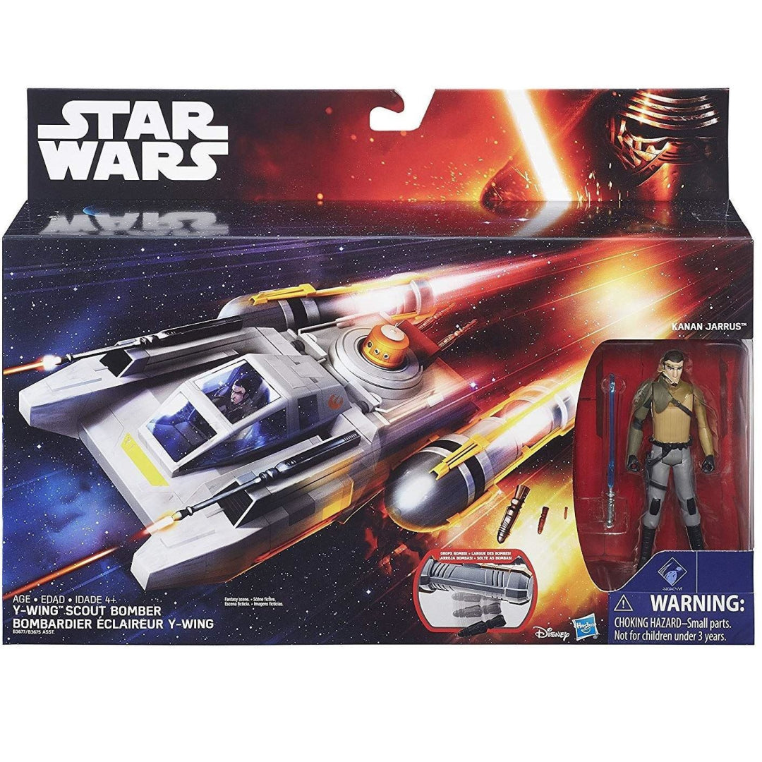 Star Wars Rebels 3.75-inch Vehicle Y-Wing Scout Bomber - Maqio
