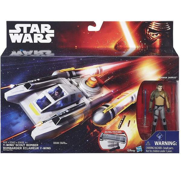 Rebels 3.75 inch Vehicle Y Wing Scout Bomber