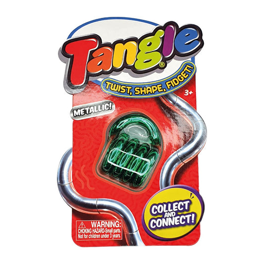 Tangle Zuru Fidget Sensory Toy Metallic - Green