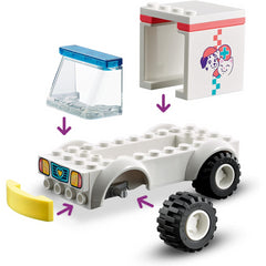 LEGO Friends 41694 Pet Clinic Ambulance Vet Animal Rescue Playset