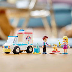 LEGO Friends 41694 Pet Clinic Ambulance Vet Animal Rescue Playset
