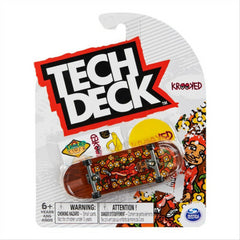 Tech Deck Skateboard Single 96mm Fingerboard  - Krooked (Gonzales Sweatpants)