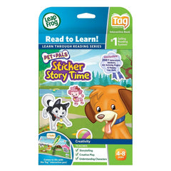 LeapFrog LeapReader Book: Pet Pals Sticker Story Time (Works with Tag) - Maqio