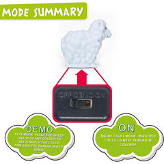 Cocomelon Sheep Changes to Match Colours Sleep Night Light