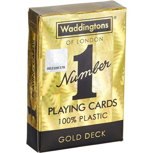 Waddingtons of London Classic Gold Number 1 Playing Cards