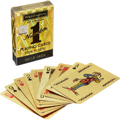 Waddingtons of London Classic Gold Number 1 Playing Cards