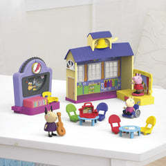 Peppa Pig Adventures Play Group Toy with Speech and Sound Eco Packaging