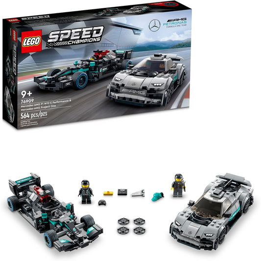 LEGO Mercedes-AMG F1 W12 E Performance & Mercedes-AMG Project One - 76909