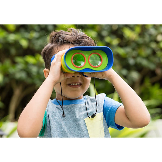 Learning Resources GeoSafari Jr Kidnoculars Compact Shock Proof First Binoculars