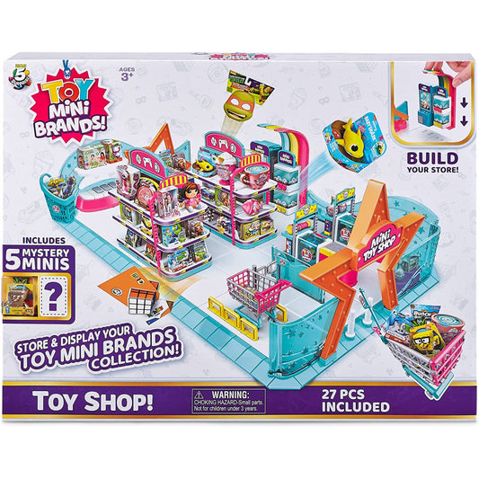 Zuru 5 Surprise Mini Brands Toys Shop with 5 Mini Surprises